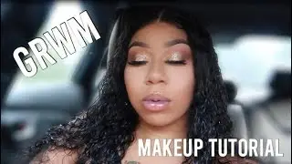 GRWM| HALF CUT CREASE TUTORIAL