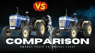 Swaraj tractor comparison | Swaraj 744 fe vs Swaraj 742 xt #tractor #automobile #comparison #new