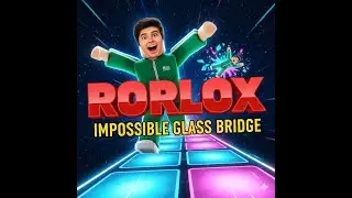 PLAYING (ROBLOX) IMPOSSIBLE GLASS BRIDGE (pt1)