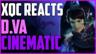 xQc REACTS TO NEW D.VA CINEMATIC | xQcOW