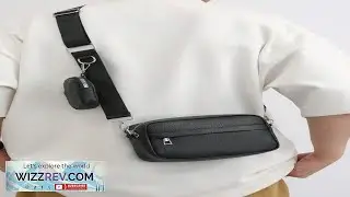 2pcs Men's Mini Crossbody Bag Set Messenger Bag & Coin Purse