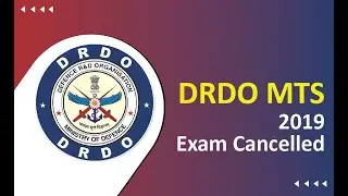 DRDO MTS 2019 Exam Cancelled | Subham Sen