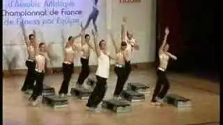 Championnat de France FISAF Step Sénior Evian 2005