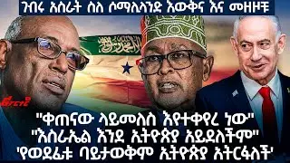 ገብሩ አስራት ስለ ሶማሊላንድ እውቅና እና መዘዞቹ @ethiopian_reporter