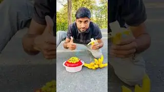 Дегустация свежего винограда | Банан, а не виноград, да! #shorts #shortsfeed #shortvideo