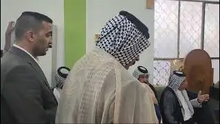 مشية قبيلة آل زياد على قبيلة السادة الأميال بحضور السيد علي عبدالحسين آل سيد ركبان الميالي وكافة