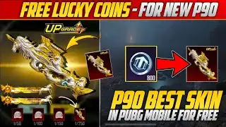 😱 New Best P90 Skin Is Here | Don&rsquo;t Forget Chance Free Upgraded P90 Skin And Free Lucky Coins |PUBGM