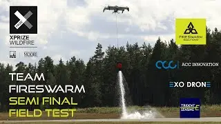 Autonomous Wildfire Response | Team FireSwarm at XPRIZE Wildfire Semi-Finals 2025