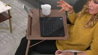 TableMate II Deluxe Multipurpose Adjustable Folding Table on QVC