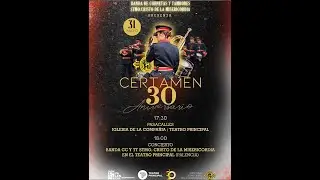 Certamen 30 aniversario Banda Cristo Misericordia Palencia