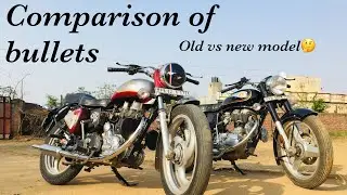 Royal Enfield electra vs standard bullet 😍| Royal enfield | 4k video !!!