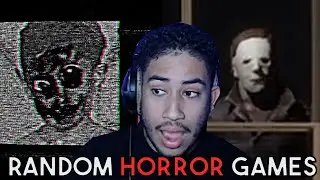 I GOT CHASED BY MICHAEL MYERS...(RANDOM HORROR GAMES)