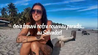 On a trouvé notre nouveau paradis… au Salvador!☀️🌴🌋