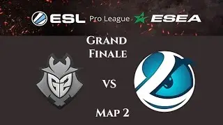 Grand Finale: G2 Kinguin vs Luminosity CS:GO ESL Pro League Finals [15/5/16] [Train] Map2 BO5