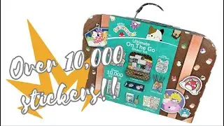Squishmallows - Ultimate On The Go Sticker Set!! #unboxing #stickers #foryou