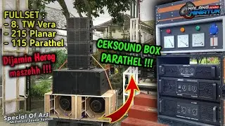 BOX PARATHEL !! Begini kalo ceksound pakai speaker ashley !!