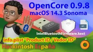 Hackintosh Espa&ntilde;a. USB bluetooth en Sonoma. Cambridge Silicon Radio Ltd