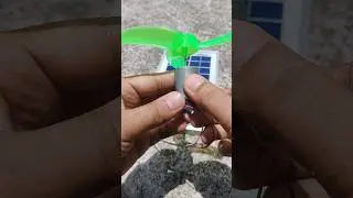 Off-Grid Cooling Solar DC Fan #shorts