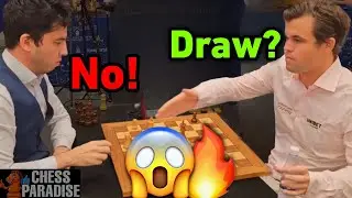 Magnus Offered a Draw, But He Said NO! 😱🔥