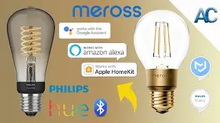 Lampadine Smart a Filamento di Meross e Philips | Diamo un aspetto Vintage al  nostro ambiente!