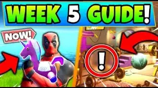 FORTNITE DEADPOOL CHALLENGE WEEK 5 GUIDE