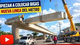 Se sigue trabajando en la ampliación del metro hacia punta de villa mella