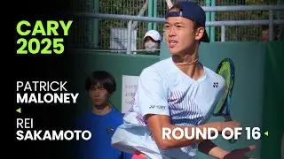 Patrick Maloney vs Rei Sakamoto | Cary 2025 R16 | ATP Highlights
