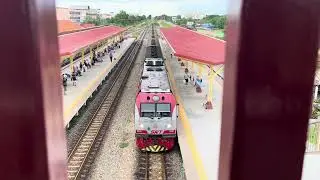 สถานีใหม่เปิดแล้ว ชมรถไฟสวนกัน 3 ครั้ง!!! ในช่วงเย็น 254/251/40/262/171/37/45/912