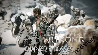 Black Myth Wukong - Chapter 3 Bosses (No Damage)