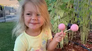 3 year old girl says goodbye to her pacifiers in a Magical way 💖 #milestones #creativemomhack