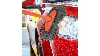 Extendable Microfiber Car Wash Brush Mop Kit with Long Handle 360&deg; Ro #eaffilifest #trending #viral