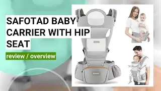 Review: Ergonomic 6-in-1 Baby Carrier with Hip Seat - A Must-Have for New Parents!