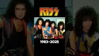 KISS Rock Band (1983-2025) Before & After #rock #80smusic