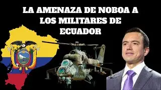 EL GRAVE PELIGO QUE ENFRENTAN LOS MILITARES DE ECUADOR.
