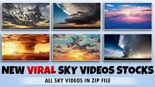 New Trending Sky Video For Instagram Editing || All Viral Sky Stock In One Click || Sky Video Stock