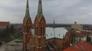 Békéscsaba madártávlatból I. /// Drónfelvétel