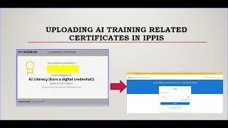 Uploading AI Training Certificates in IPPIS system
