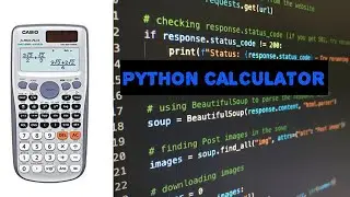 How to make a calculator in python