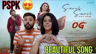 They Call Him OG - Suvvi Suvvi Lyric Video Reaction | Pawan Kalyan | Sujeeth | Thaman S |DVV Danayya