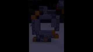 3x3 redstone door minecraft java #minecraft #shorts
