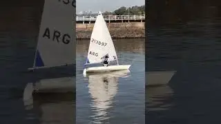 What do you do when it happens? #sailing #lasersailing # #boats