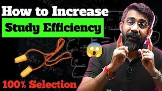 HOW FOCUS ON STUDY NON STOP 12 HOUSE & INCREASE STUDY EFFICIENCY #pw #pw_motivation #neet #neet2025