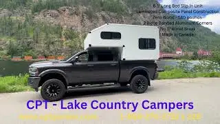 CPT 6.5' Composite Truck Camper - Lake Country Campers