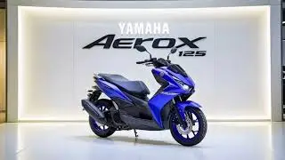 YAMAHA AEROX 125 finally launched!