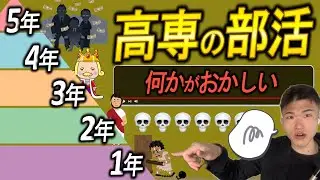 【高専】部活について  どう変わる？ 1年 VS 4,5年のイメージ