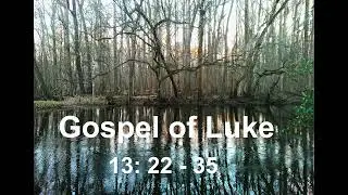 Gospel of Luke 13: 22 - 35