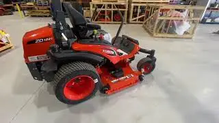Roylances Forbes - Kubota ZD1221 mower delivery, September 2020