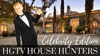 Ellen Degeneres' 45M Montecito Home  | HGTV House Hunters Celebrity Edition