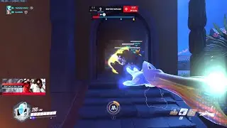 Surefour Insane Tracer and Echo! 40 elims! [ Overwatch Season 27 Top 500 ]