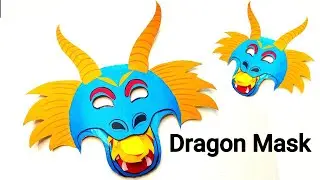 how to make a dragon mask | dragon mask with paper plate | dragon mask making | easy craft